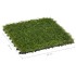 Baldosas de césped artificial 22 uds verde 30x30