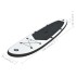 Juego de tabla de paddle surf hinchable blanco y