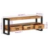 Mueble de TV madera maciza de acacia 120x30x45