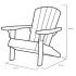 Keter Silla Adirondack Troy