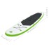 Juego de tabla paddle surf inflable verde y