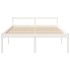 Cama para personas mayores madera maciza pino blanca 160x200