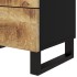 Mesita de noche madera mango madera contrachapada 50x33x62