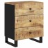 Mesita de noche madera mango madera contrachapada 50x33x62