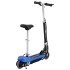 Patinete eléctrico con asiento azul 120