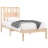 Estructura de cama madera maciza de pino 100x200