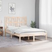 Estructura de cama madera maciza de pino 120x190 cm