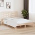 Estructura de cama madera maciza de pino 150x200