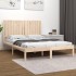 Estructura de cama madera maciza de pino 140x190