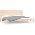 Estructura de cama madera maciza 180x200