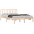 Estructura de cama madera maciza de pino 140x190