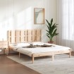 Estructura de cama de madera maciza de pino 160x200 cm