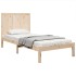 Estructura de cama madera maciza de pino 100x200