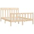 Estructura de cama madera maciza de pino 120x200