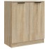 Aparadores 2 uds madera contrachapada roble Sonoma 60x30x70