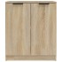 Aparadores 2 uds madera contrachapada roble Sonoma 60x30x70