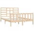 Estructura de cama madera maciza de pino 120x200