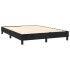 Estructura de cama box spring terciopelo negro 140x190