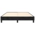 Estructura de cama box spring terciopelo negro 140x190