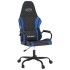 Silla gaming cuero sintético negro y