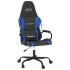 Silla gaming cuero sintético negro y