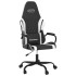 Silla gaming cuero sintético negro y