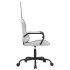 Silla gaming cuero sintético blanco y