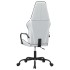 Silla gaming cuero sintético blanco y