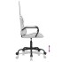 Silla gaming cuero sintético blanco y