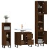 Set de muebles baño 3 pzas madera contrachapada roble