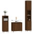 Set de muebles baño 3 pzas madera contrachapada roble