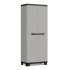 Keter Mueble de almacenamiento multiusos Planet gris y