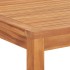 Mesa de comedor de jardín madera maciza de teca 180x90x77