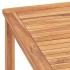 Mesa de comedor de jardín madera maciza de teca 180x90x77