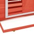 Gallinero madera maciza de abeto rojo y blanco 152x96x110