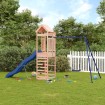 Parque infantil de exterior madera maciza Douglas