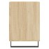 Mueble para TV madera contrachapada roble Sonoma 160x35x55