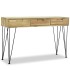 Mesa consola 120x35x76 cm madera de teca