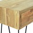 Mesa consola 120x35x76 cm madera de teca