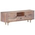 Mueble de TV de madera maciza de acacia 118x30x40