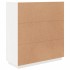 Aparador alto madera maciza de pino blanco 100x40x108,5