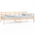 Sofá cama madera maciza de pino 90x200