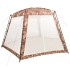 Carpa para piscina de tela camuflaje 500x433x250