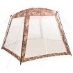 Carpa para piscina de tela camuflaje 500x433x250 cm