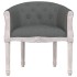 Silla de comedor tela gris