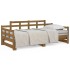 Sofá cama extraíble madera maciza pino marrón miel