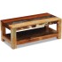 Mesa de centro madera maciza reciclada 90x45x35