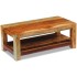 Mesa de centro madera maciza reciclada 90x45x35