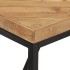 Mesa de comedor madera maciza de acacia y mango 120x60x76