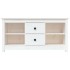 Mueble para TV de madera maciza de pino blanco 103x36,5x52